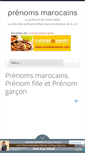 Mobile Screenshot of prenom-marocain.com